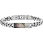 Fossil Bracciale a catenina Vintage Heritage con madreperla
