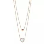 FOSSIL Collana femminile vintage in acciaio inossidabile JF03459791
