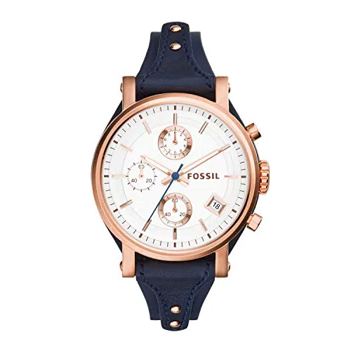 Fossil Orologio Original Boyfriend da donna, movimento cronografo al quarzo