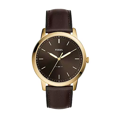 FOSSIL Orologio da uomo The Minimalist, misura cassa 44 mm