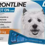 FRONTLINE Spot On, 4 Pipette, Cane Taglia S, Antiparassitario per Cani e Cuccioli di Lunga Durata
