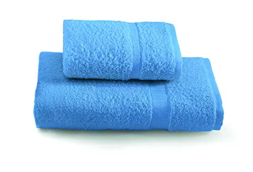 Gabel Tintunita & Co Set di Asciugamani in Cotone, colore Bluette