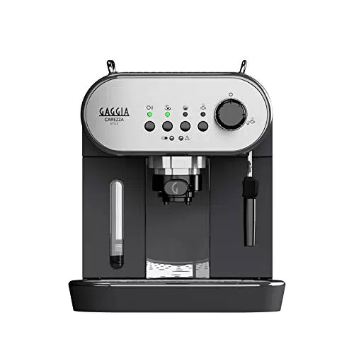 Gaggia RI8523/01 Carezza Styleacchina da Caffè Espresso Manuale per Macinato e Cialde