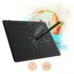 GAOMON S620 Tavoletta Grafica con Penna, 4 Pulsanti Espressi e Stilo AP32 per l'Home Office e l'E-Learning