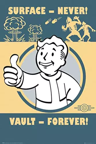 GB Eye, Fallout 4, Vault Foreveraxi Poster, 61 x 91