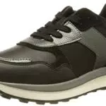 Geox D Runntix Bneakers Donna, Nero