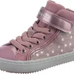Geox J Kalispera Girl I Sneakers Bambine e ragazze, Rosa Dk Pink