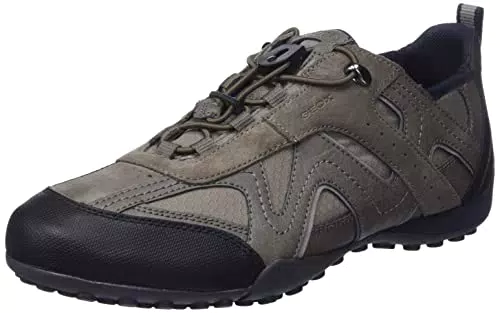 Geox Uomo Uomo Snake B Sneakers Uomo, Grigio