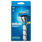 Gillette Mach 3 Turbo Regolabarba Uomoame Rasoio a Mano Libera