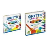 Giotto 454000 Turbo Pennarelli, Turbo Maxi Punta Larga