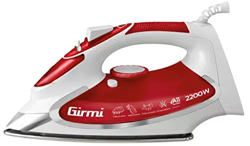 Girmi ST5000 Ferro da Stiro, 2200 Watts, Altro, Rosso