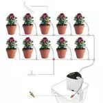 GNEGNIS Sistema di Irrigazione Automatica per Le Piante