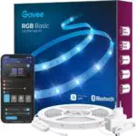 Govee Striscia LED 10 Metri, Bluetooth RGB LED Striscia Dimmerabile Colorati Controllo App