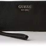 Guess Vikky Slg Large Zip Around Portamonete, Donna