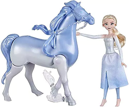 Hasbro Frozen - Frozen 2, Elsa e Il Cavallo Nokk Elettronico