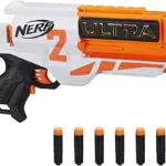 Hasbro Nerf Ultra Two Blaster Motorizzato - Blaster con Retrocarica rapida