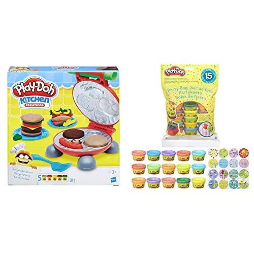 Hasbro Play-Doh-B5521Eu6 Play-Doh Kitchen Creations Il Burger Set