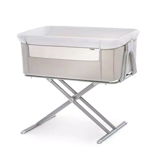 Hauck Culla Neonato Fianco Letto Face To Me - Culla Co-Sleeping dalla Nascita Fino a 9Kg - Lettino Neonato Fianco Letto con Spondina Abbattibile - Adatta ad Ogni Tipo di Letto
