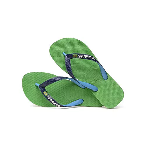 Havaianas Brasil Mix, Infradito Unisex-Adultoeaf Green