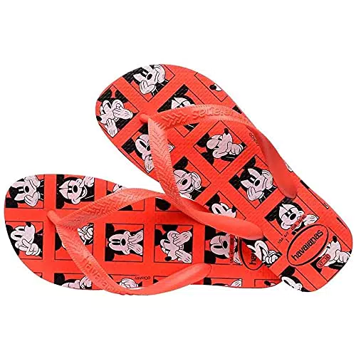 Havaianas Top Disney, Infradito Unisex - Adulto, Rosso