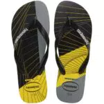 Havaianas Trend, Infradito Uomo, Giallo/Nero, 45/