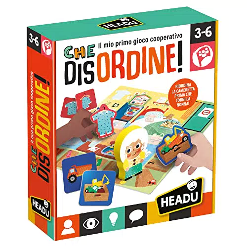 Headu-Che Disordine Gioco Educativoulticolore, Part_B09J1CKMG8