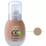 Helan - CC Cream Naturale, Idratante e Leggera con Protezione Solare Viso SPF 10 e Acido Ialuronico