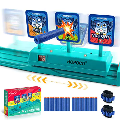 Hopoco Bersaglio Elettrico per Nerf Guns, Bersaglio Spostarsi per Nerf