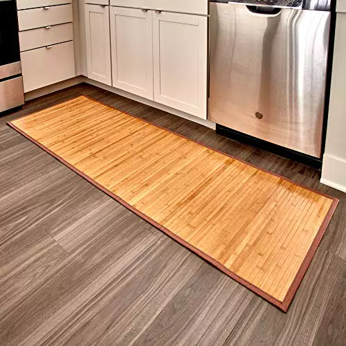 iDesign Tappeto bagno, Tappeto antiscivolo bagno o cucina impermeabile