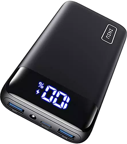 INIU Power Bank, 20000mAh Powerbank Ricarica Rapida USB C Input & Output 22