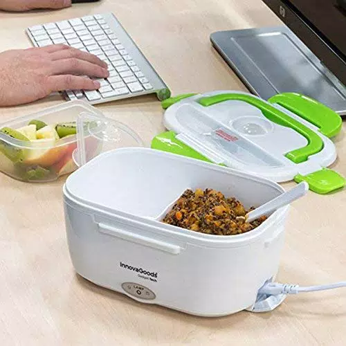 InnovaGoods - Portapranzo elettrico 40 W, bianco, 16