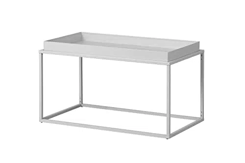 Inter Link Lounge H02 Tavolinoetallo, Grigio, 80 x 45 x 45
