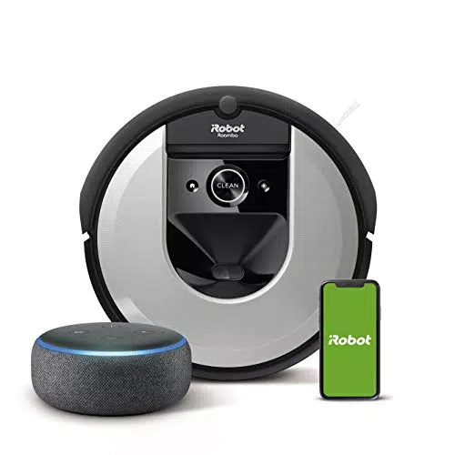 iRobot Roomba i7156 Robot Aspirapolvere, spazzole in gomma