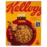 Kellogg's Cereali Miel Pops Loops, 300g