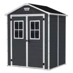 Keter 235170 Casetta Da Giardino Manor 6 X 5 Dd, Grigio scuro