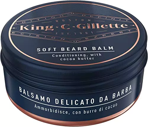 King C. Gillette BALSAMO BARBA per CURA DELLA BARBA