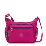 Kipling Gabbie, Borse A Tracolla Donna, Rosa, Fucsia.