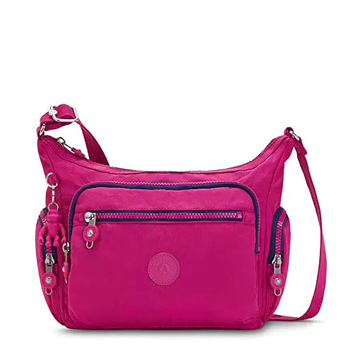 Kipling Gabbie, Borse A Tracolla Donna, Rosa, Fucsia.