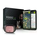 Kippy Evo - Collare GPS per Cani e Gatti con Localizzatore e Rilevatore dell'Attività e dello Stato di Salute - Accessori Cani e Gatti - con Batteria a Lunga Durata e Torcia LED - Rosa