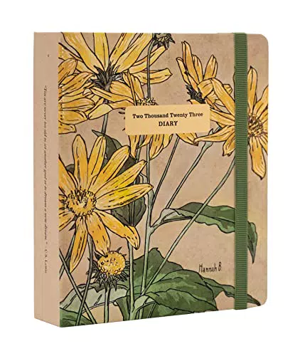 Kokonote: Agenda Settimanale 2023 Flowers by Hannah Borger Premium Edition