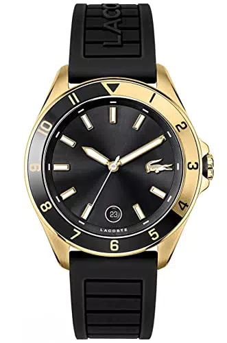 Lacoste Orologio Analogico Quarzo Uomini con Cinturino in Silicone 2011126