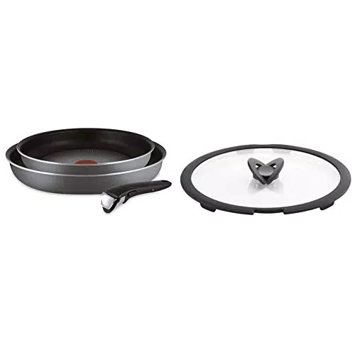 Lagostina Ingenio Essential Batteria di Padelle, 3 Pezzi