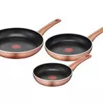 Lagostina Set Padelle Antiaderenti in Alluminio Ø 20/24/28 cm