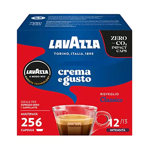 Lavazza, A Modo Mio Crema e Gusto Classico, 256 Capsule Caffè