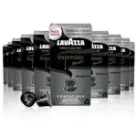Lavazza, Espresso Maestro Ristretto, 100 Capsule in Alluminio Compatibili con Macchine Nespresso Original