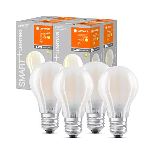 LEDVANCE Lampada Smart LED con Wifi, E27, dimmerabile