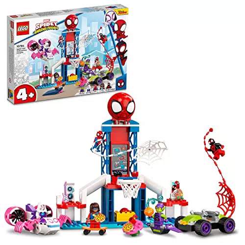LEGO 10784 Marvel Spidey e i Suoi Fantastici Amici, I Webquarters di Spider-Manacchina Giocattolo