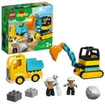 LEGO 10931 DUPLO Town Camion e Scavatrice Cingolata