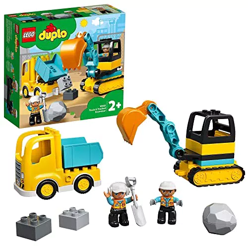 LEGO 10931 DUPLO Town Camion e Scavatrice Cingolata