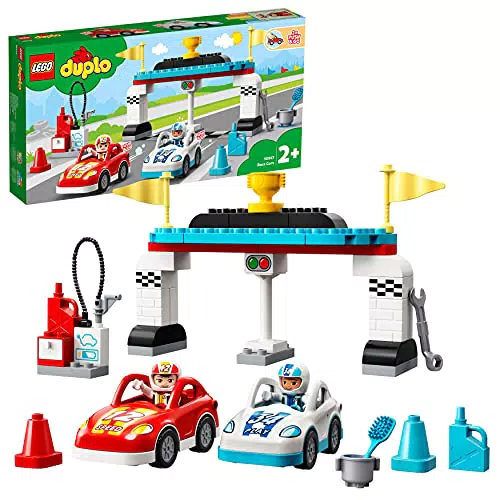 LEGO 10947 DUPLO Auto da Corsa e Macchine Giocattolo